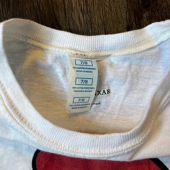 Disney Pixar Girl's 7/8 Toy Story 4 Big Face Smiling Forky Graphic T-shirt - Picture 3 of 3